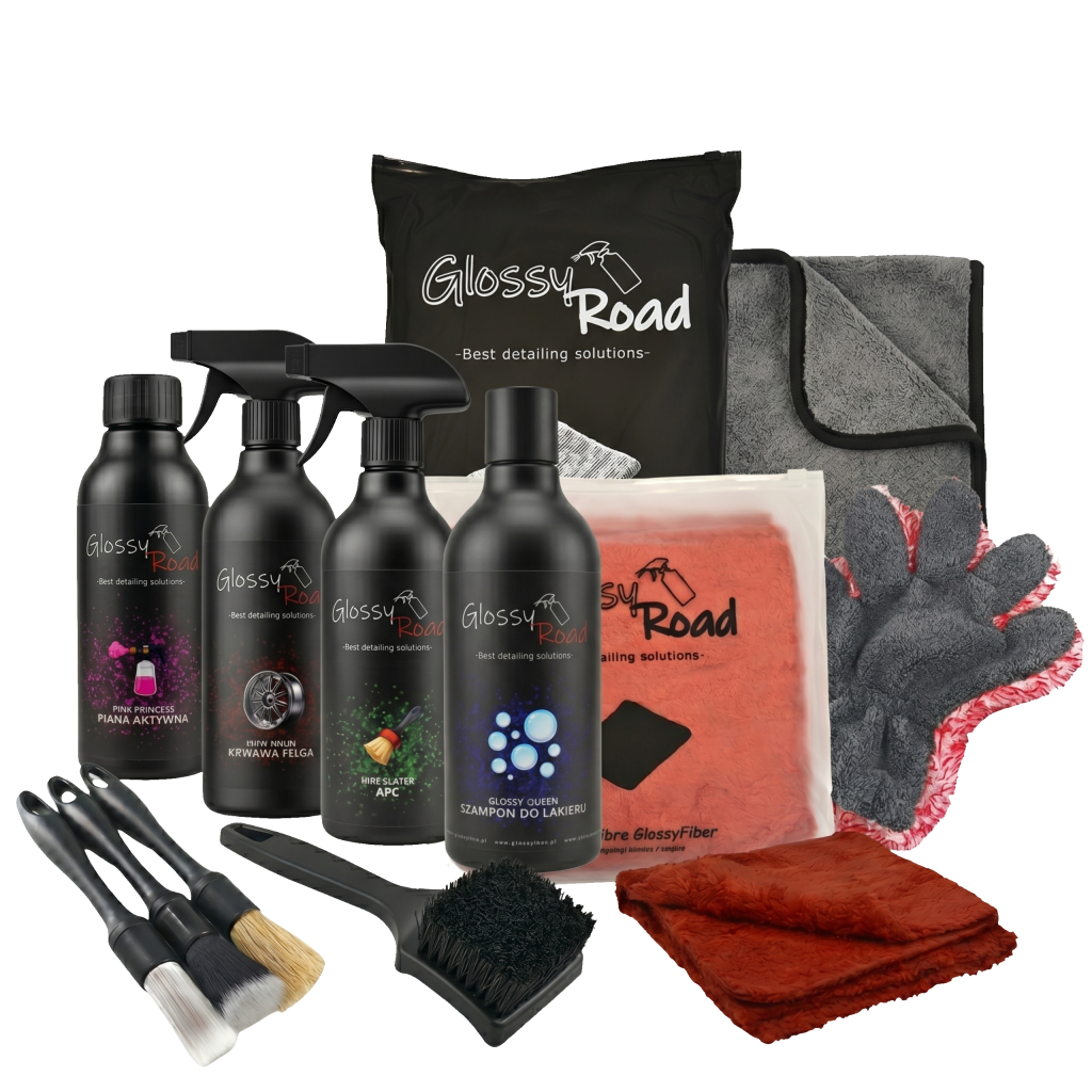 zestaw do mycia samochodu komplet glossyroad